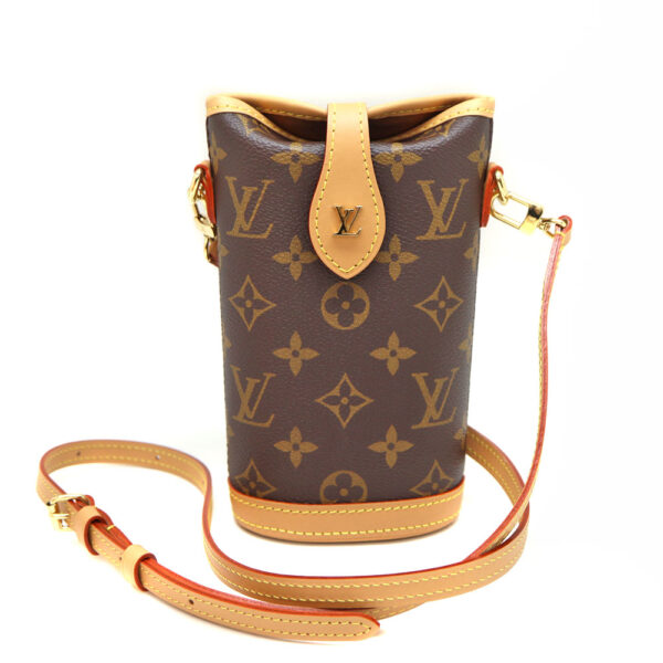 1991 1 Louis Vuitton Field Me Monogram Canvas Shoulder Bag Brown