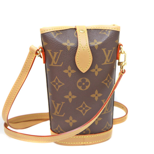 1991 2 Louis Vuitton Field Me Monogram Canvas Shoulder Bag Brown