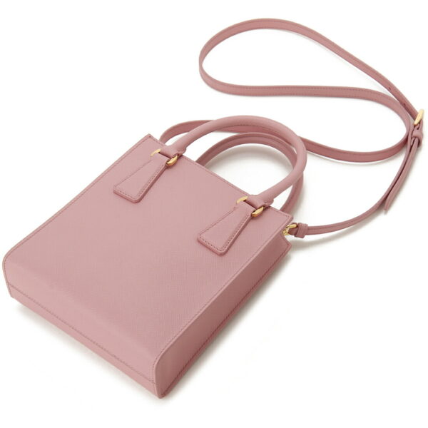 1ba358nzvf0442ooo 1 Prada Mini Pochette Handbag Pink