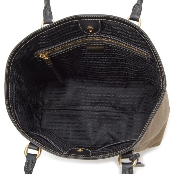 1bg159ucwf0j96oow 2 Prada Jacquard 2WAY Shoulder Bag Black