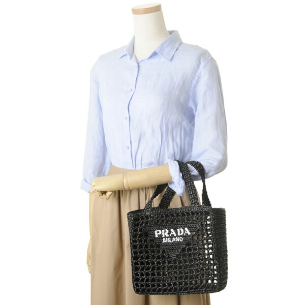 1bg4442a2tf0002ooo 4 Prada Raffia Tote Bag