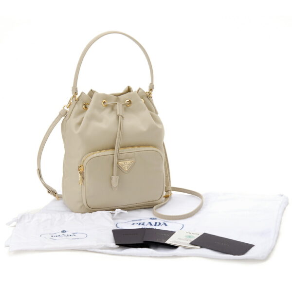 1bh038rv44f0f24uoo 3 Prada Pochette Shoulder Bag Beige