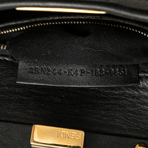 1dcfjr8xqm6gzlqd 8 Fendi Peekaboo 2WAY Handbag Black