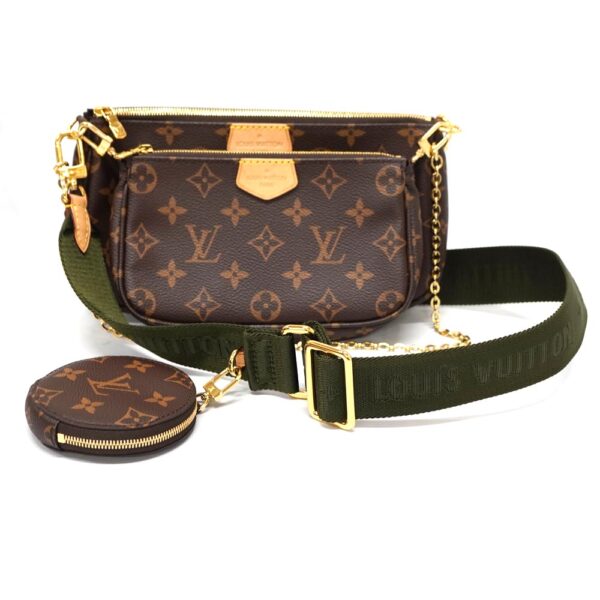 2 1 Louis Vuitton Multi Pochette Accessoire Bag Monogram Brown