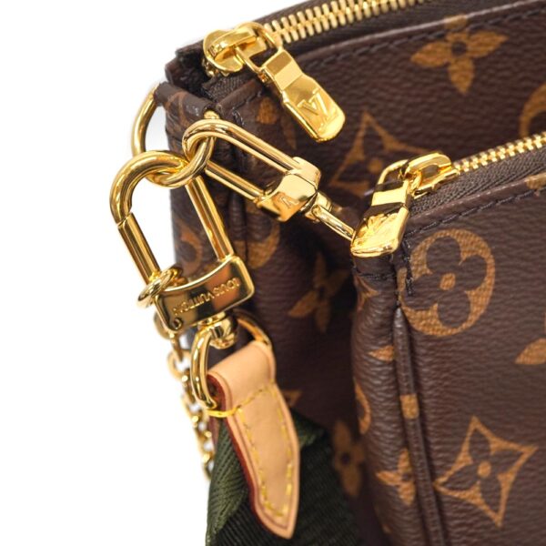 2 7 Louis Vuitton Multi Pochette Accessoire Bag Monogram Brown