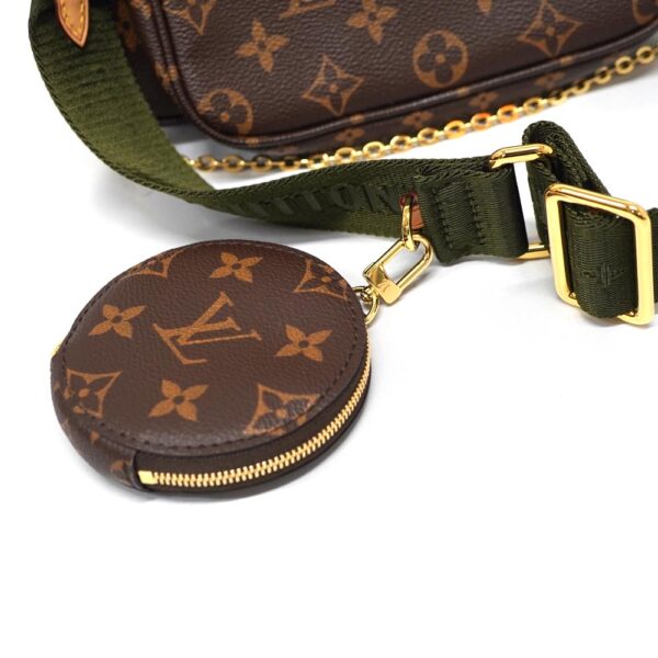 2 9 Louis Vuitton Multi Pochette Accessoire Bag Monogram Brown