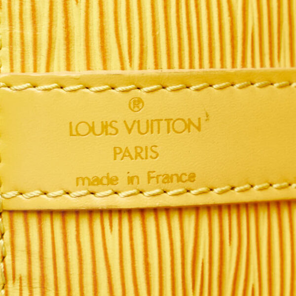 200 61246 9 Louis Vuitton Epi Petit Noe Shoulder Bag Tassili Yellow