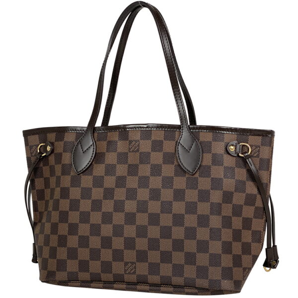 2000007835733 1 Louis Vuitton Neverfull PM Shopping Tote Bag Damier Brown