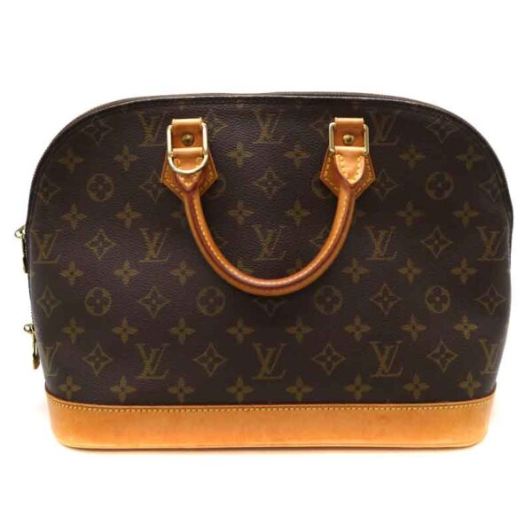 2008157 1 Louis Vuitton Alma Handbag Monogram Canvas Brown