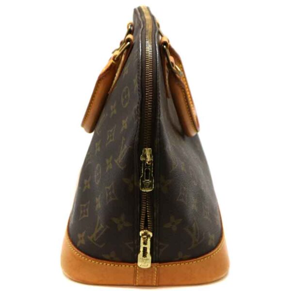 2008157 4 Louis Vuitton Alma Handbag Monogram Canvas Brown