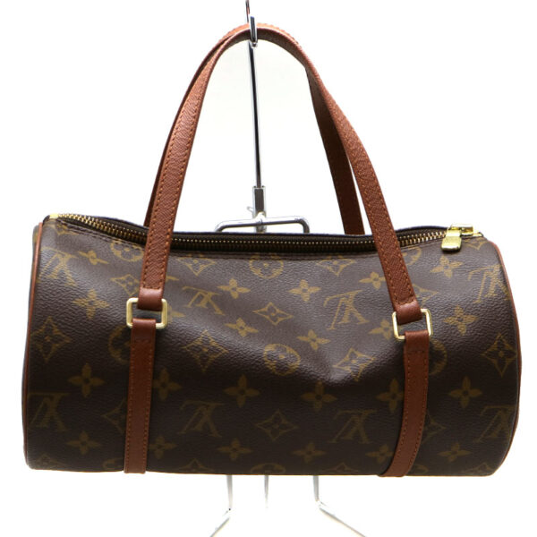 2008608 2 Louis Vuitton Papillon 26 Handbag Monogram Canvas Brown