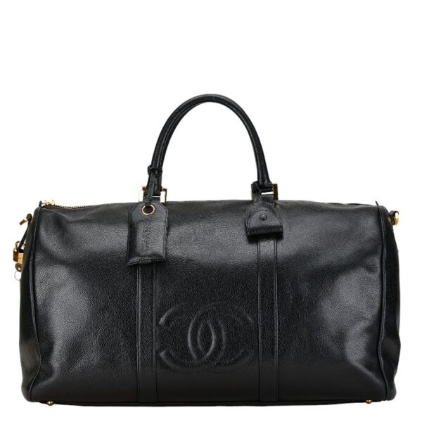 201 57892 2 Chanel Cocomark Bag Bag Black