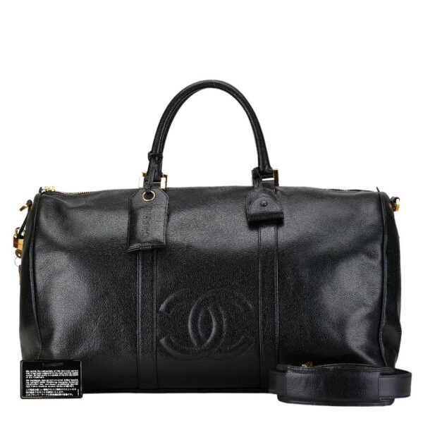 201 57892 57893 Chanel Cocomark Bag Bag Black