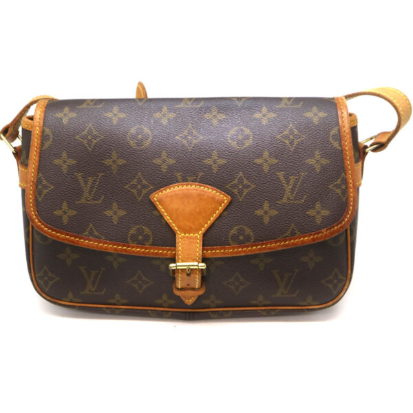 2013 1 Louis Vuitton Sologne Shoulder Bag Monogram Canvas Brown