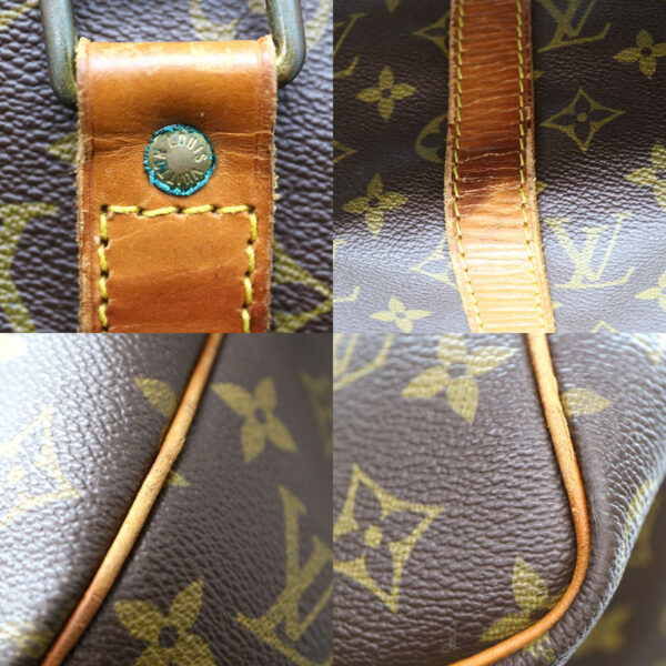 2056 tile Louis Vuitton Keepall Bandouliere 50 Bag Monogram Canvas Brown