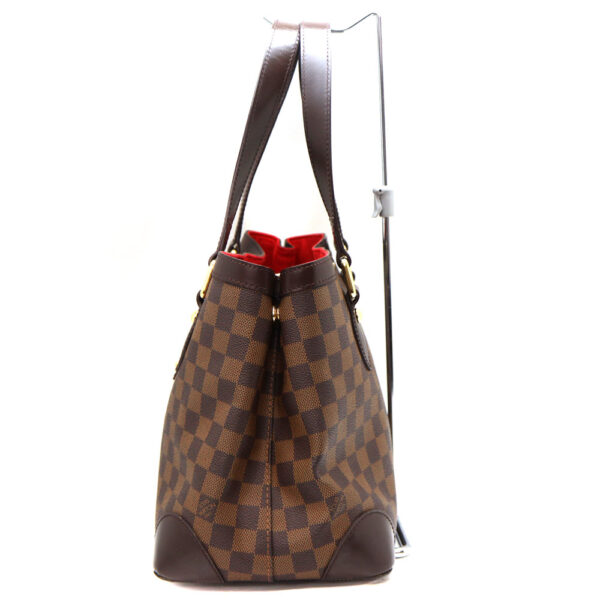 2057 3 Louis Vuitton Hampstead PM Damier Ebene Tote Bag Brown