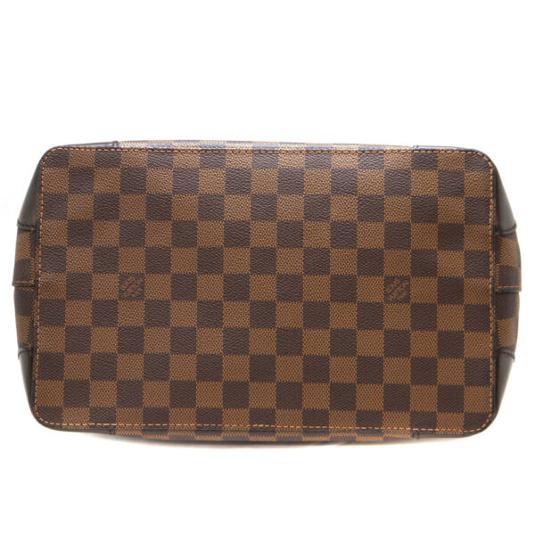 2057 5 Louis Vuitton Hampstead PM Damier Ebene Tote Bag Brown