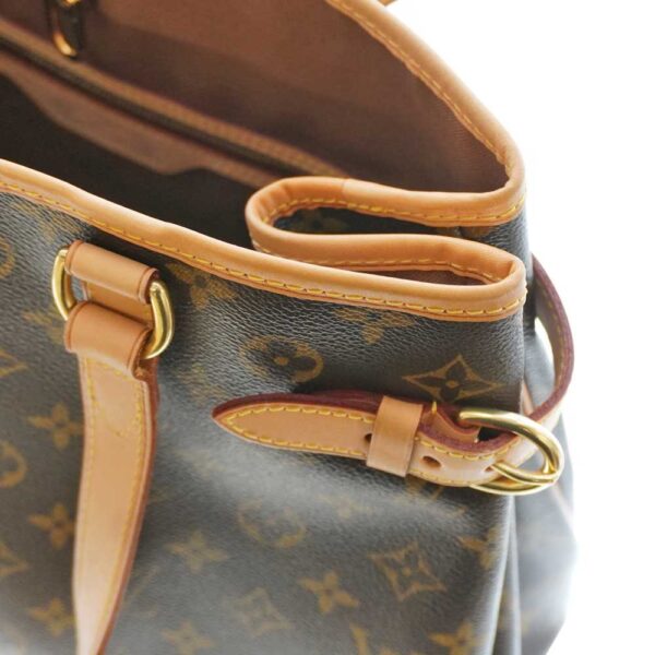 21 100 6 Louis Vuitton Batignolles Horizontal Monogram Canvas Tote Bag Brown