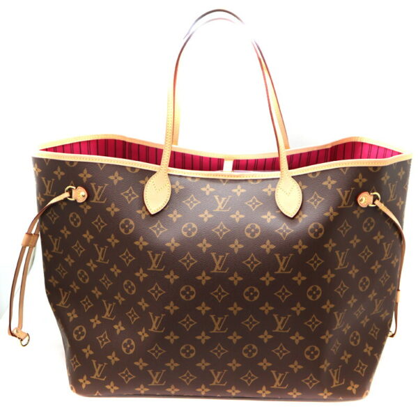 21 1009 1 Louis Vuitton Neverfull GM Shoulder Bag Monogram Canvas Brown