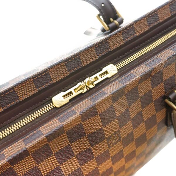 21 1031 10 Louis Vuitton Chelsea Damier Ebene Tote Bag Brown