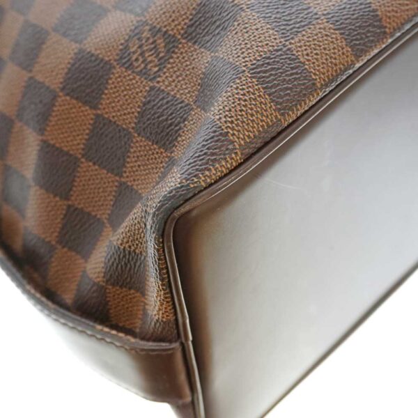 21 1031 6 Louis Vuitton Chelsea Damier Ebene Tote Bag Brown