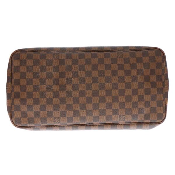 21 104 4 Louis Vuitton Neverfull GM Damier Ebene Tote Bag Brown