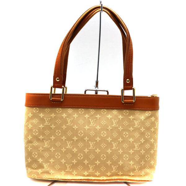 21 1106 2 Louis Vuitton Ruche PM Handbag Monogram Mini Beige