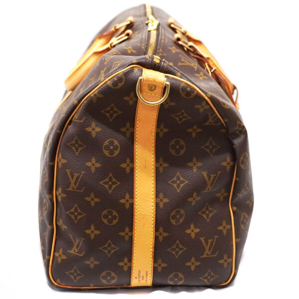 21 1120 5 Louis Vuitton Keepall Bandouliere 50 Bag Canvas Brown