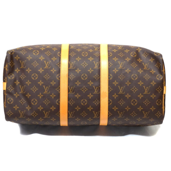 21 1120 6 Louis Vuitton Keepall Bandouliere 50 Bag Canvas Brown