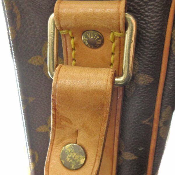 21 1177 13 Louis Vuitton Cartesier Shoulder Bag Monogram Canvas Brown