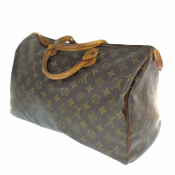 Louis Vuitton Speedy 40 Bag Monogram Canvas Brown - Image 2