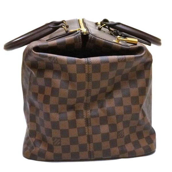 21 1718 3 Louis Vuitton Greenwich GM Damier Ebene Travel Bag Brown