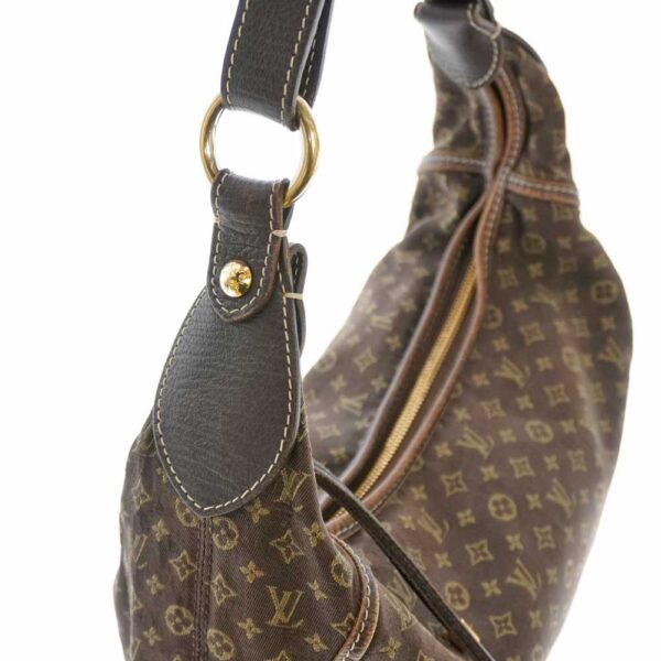 21 173 6 Louis Vuitton Manon PM Monogram Canvas Shoulder Bag Brown