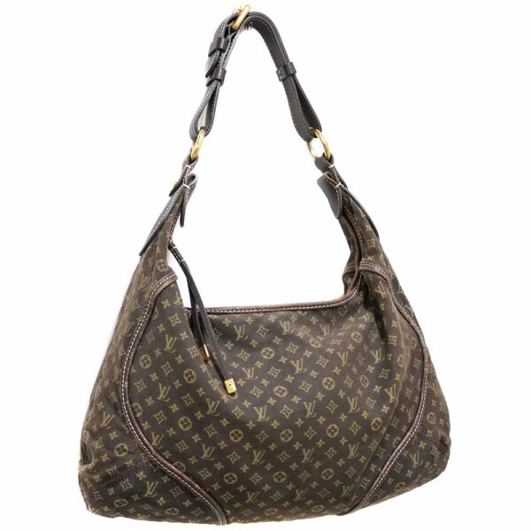 21 173 Louis Vuitton Manon PM Monogram Canvas Shoulder Bag Brown