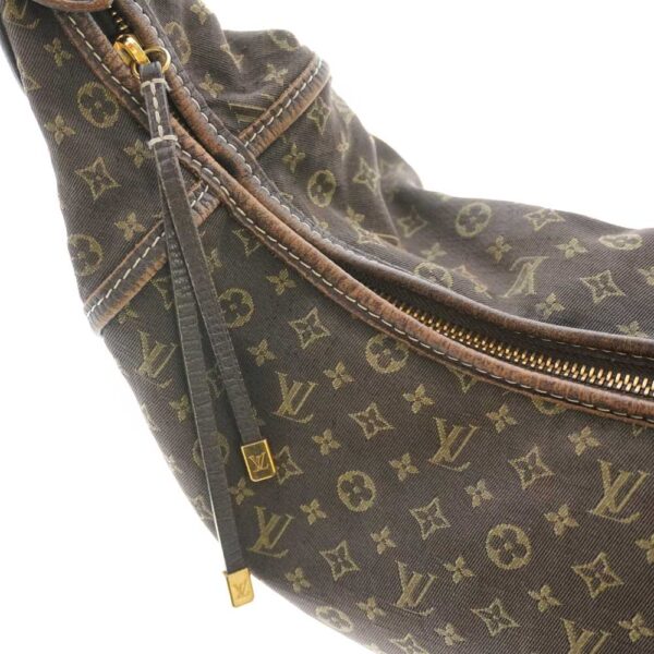 21 173 8 Louis Vuitton Manon PM Monogram Canvas Shoulder Bag Brown