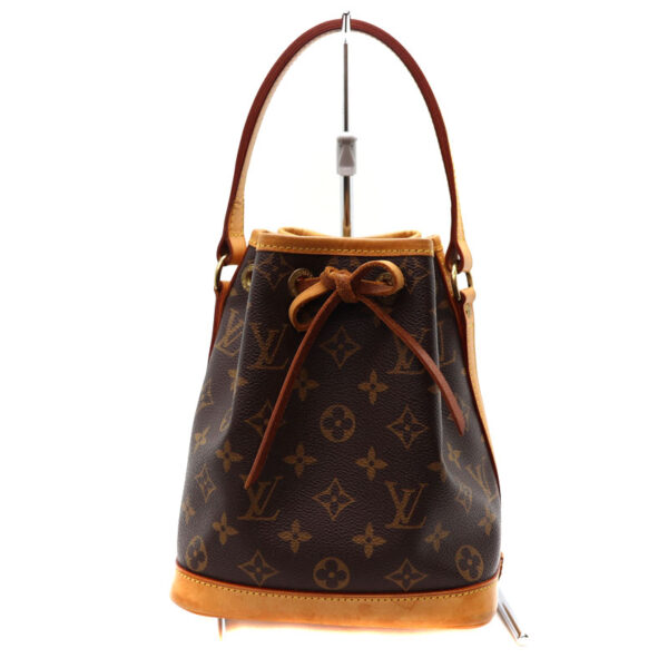 21 1743 1 Louis Vuitton Mini Noe Handbag Monogram Canvas Brown