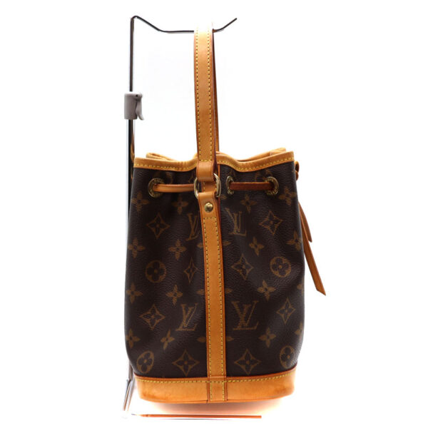 21 1743 4 Louis Vuitton Mini Noe Handbag Monogram Canvas Brown