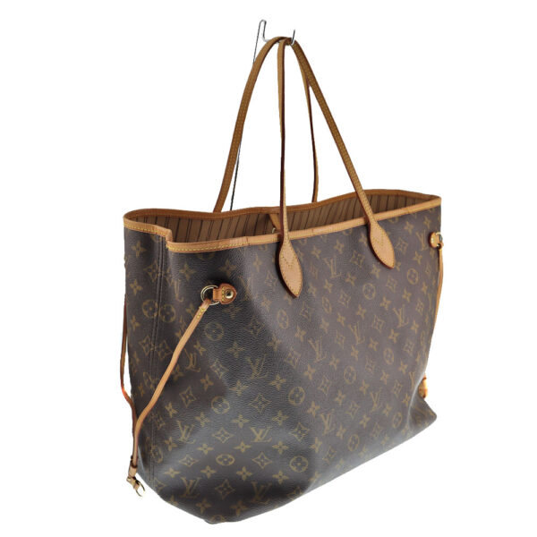 21 1779 2 Louis Vuitton Neverfull GM Tote Bag Monogram Canvas Brown