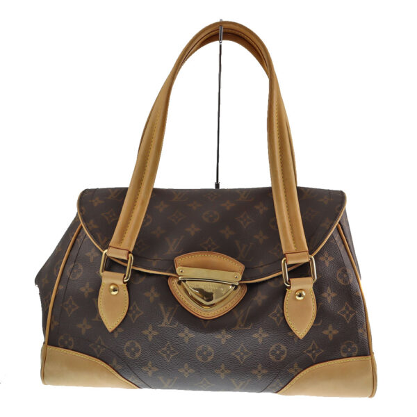 21 1780 1 Louis Vuitton Beverly GM Shoulder Bag Monogram Canvas Brown