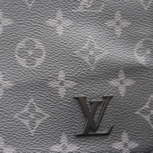 21 1882 10 Louis Vuitton District PM NVS Shoulder Bag Monogram Eclipse Black