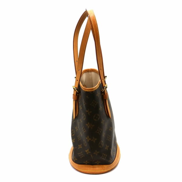 21 1987 3 Louis Vuitton Bucket PM Shoulder Bag Monogram Canvas Brown