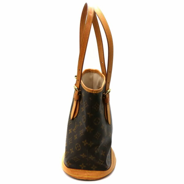 21 1987 4 Louis Vuitton Bucket PM Shoulder Bag Monogram Canvas Brown