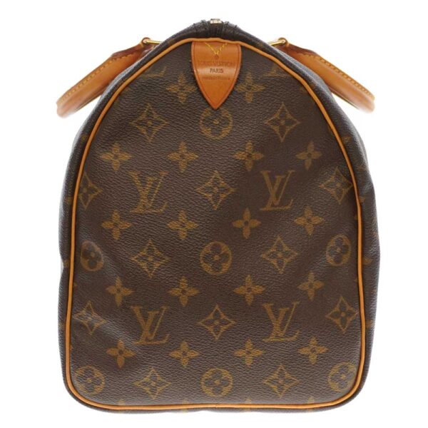 21 209 2 Louis Vuitton Speedy 35 Monogram Canvas Bag Brown