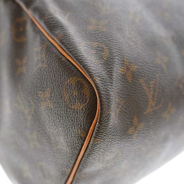 21 209 6 Louis Vuitton Speedy 35 Monogram Canvas Bag Brown