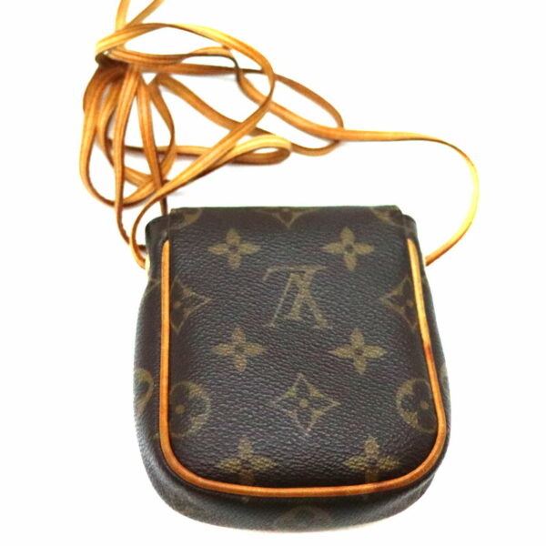 21 2189 2 Louis Vuitton Pochette Cancun Shoulder Bag Monogram Canvas Brown