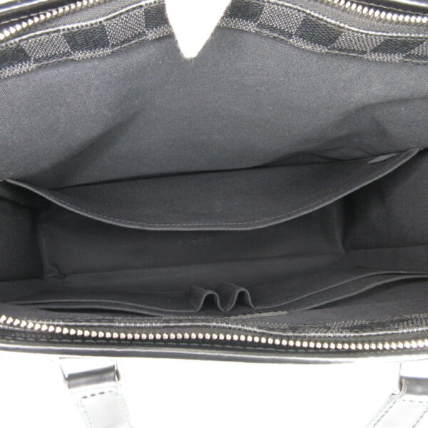 21 225 22 Louis Vuitton Tadao PM Tote Bag Damier Graphite Black