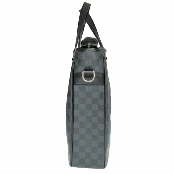 21 225 3 Louis Vuitton Tadao PM Tote Bag Damier Graphite Black