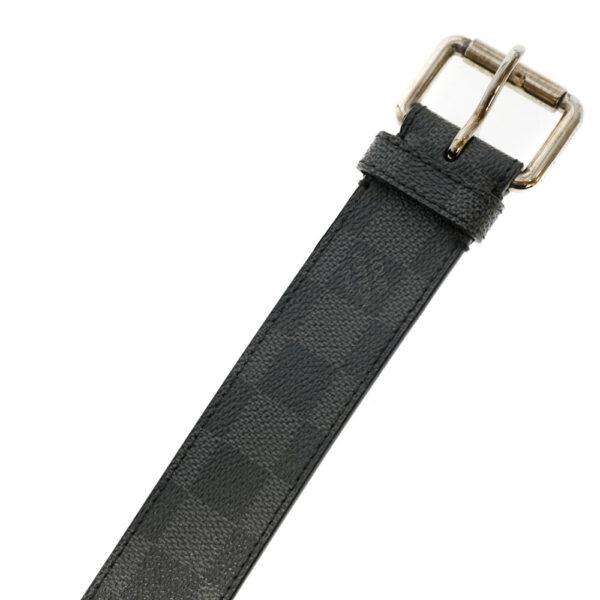 21 2506 13 Louis Vuitton Sainteur Pochette Damier Graphite Waist Bag Black