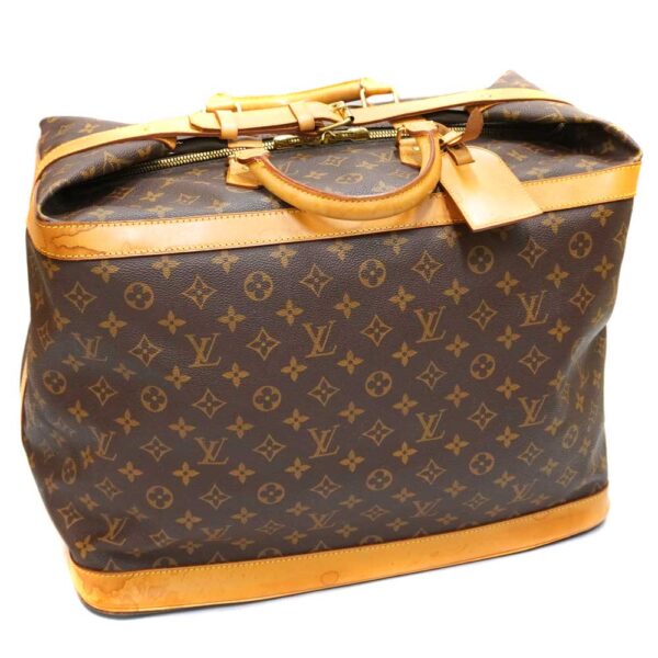 21 2554 Louis Vuitton Cruiser 45 Monogram Canvas Travel Bag Brown