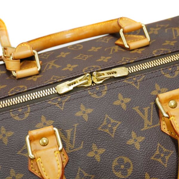 21 2554 9 Louis Vuitton Cruiser 45 Monogram Canvas Travel Bag Brown